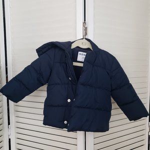 Old Navy Kids Navy Puffer Jacket